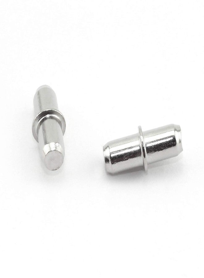 Lind Kitchen 20pcs 5x16mm Shelf Supports Pegs Studs Nickel Plated Finish Adjustable Shelves Bracket Holder Furniture Hardware Cupboard Cabinet Wardrobe Shelf Pins - Image 3